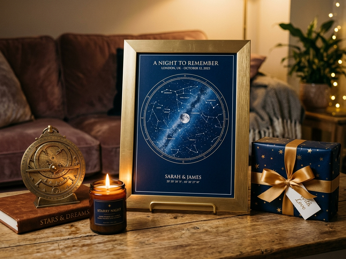 Custom Celestial Star Maps